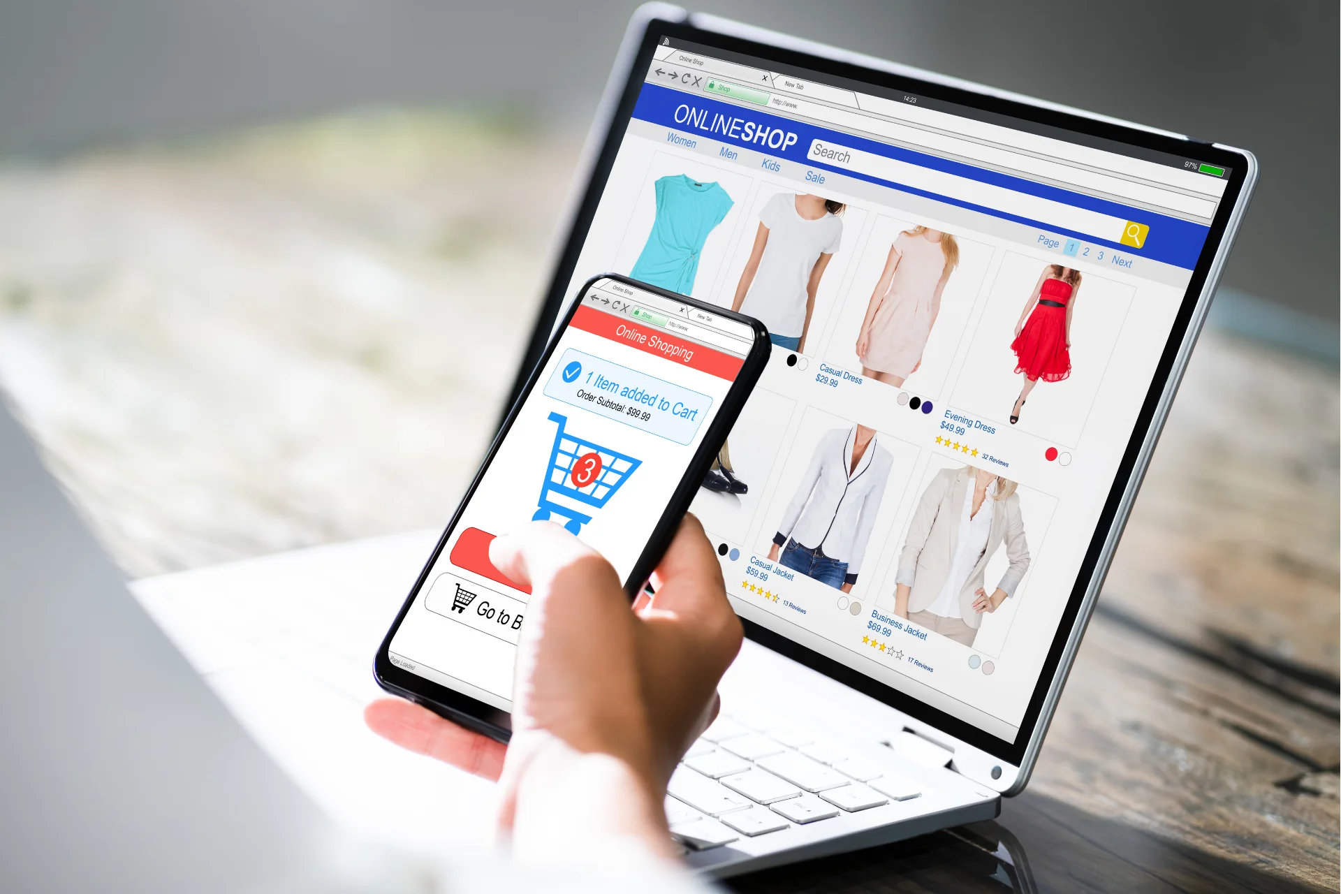 Expert Website and E-Commerce Development in USA